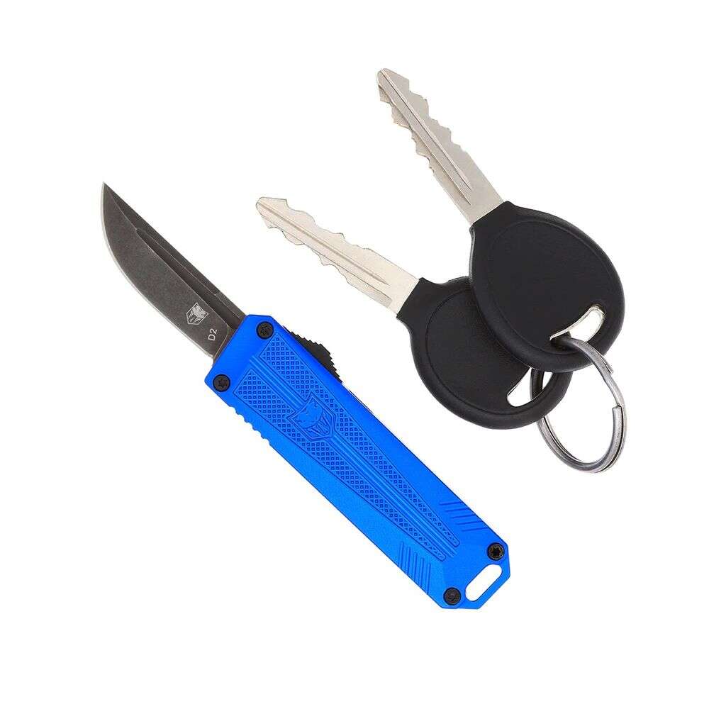 Knives Cobratec Knives 4.50" CALIFORNIA OTF 929TB BLUE DROP NOT SERR • Model: 4.50"